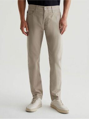 Men’s AG Adriano Goldschmied Tellis Modern Slim Straight in Khaki